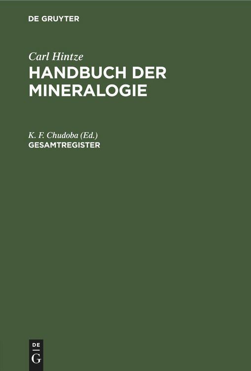 Produktbild: Gesamtregister