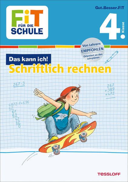 Produktbild: FiT F&Uuml;R DIE SCHULE: Das kann ich! Schriftlich rechnen 4. Klasse