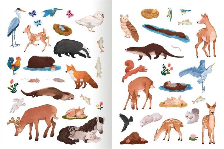 Produktbild: Mein Endlos-Stickerspa&szlig; &ndash; Tiere