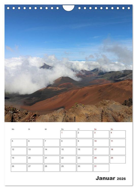 Produktbild: Hawaii - Reiseplaner (Wandkalender 2026 DIN A4 hoch), CALVENDO Monatskalender