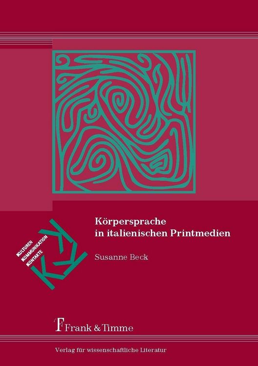 Produktbild: K&ouml;rpersprache in italienischen Printmedien