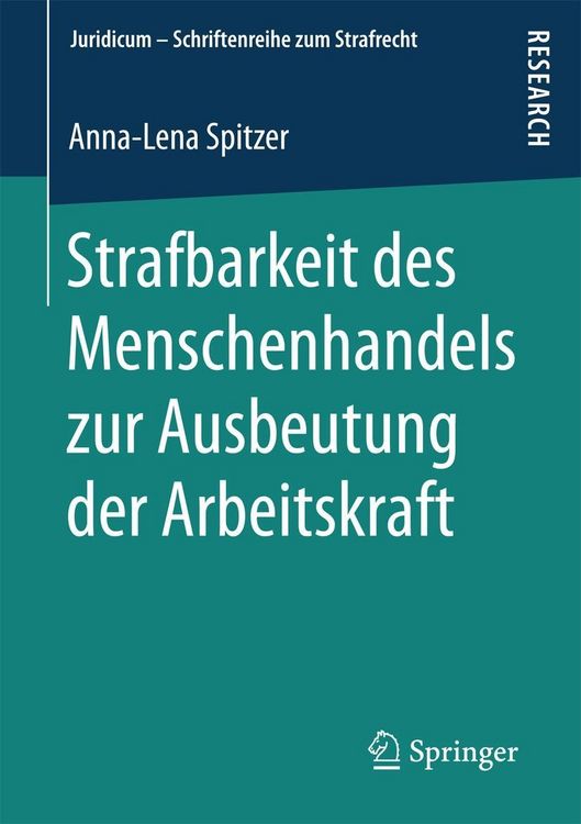 Produktbild: Strafbarkeit des Menschenhandels zur Ausbeutung der Arbeitskraft