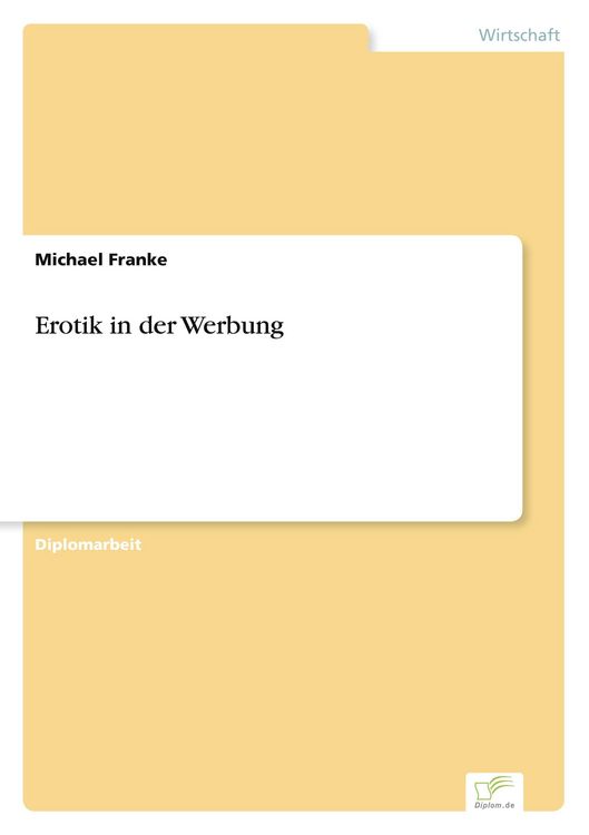 Produktbild: Erotik in der Werbung