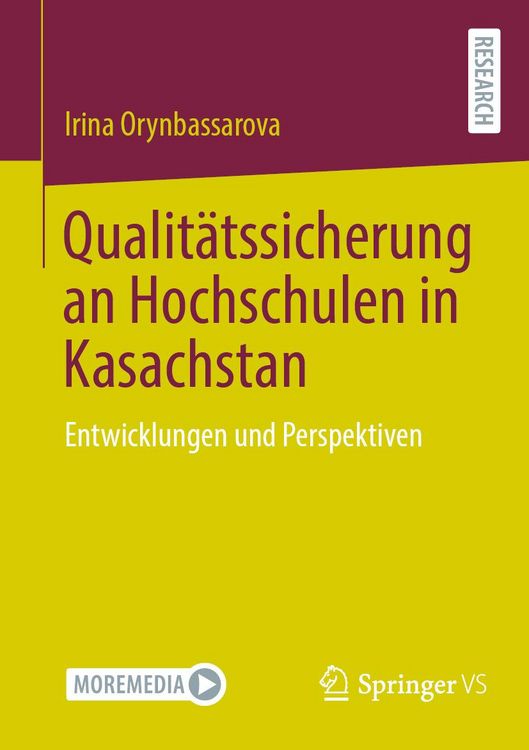 Produktbild: Qualit&auml;tssicherung an Hochschulen in Kasachstan