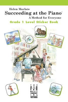 Produktbild: Succeeding at the Piano, Sticker Book - Grade 1