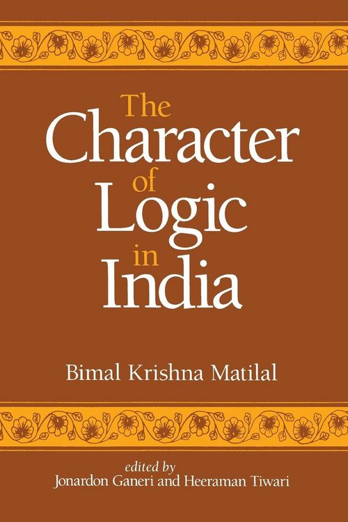 Produktbild: The Character of Logic in India