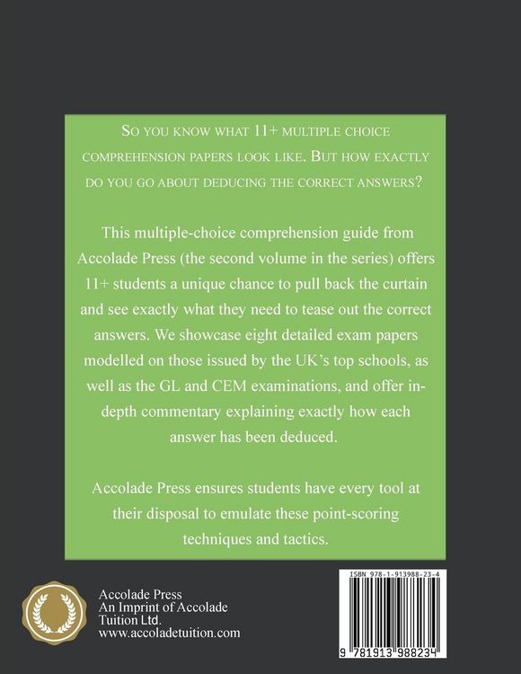 Produktbild: 11+ Multiple-Choice Comprehension