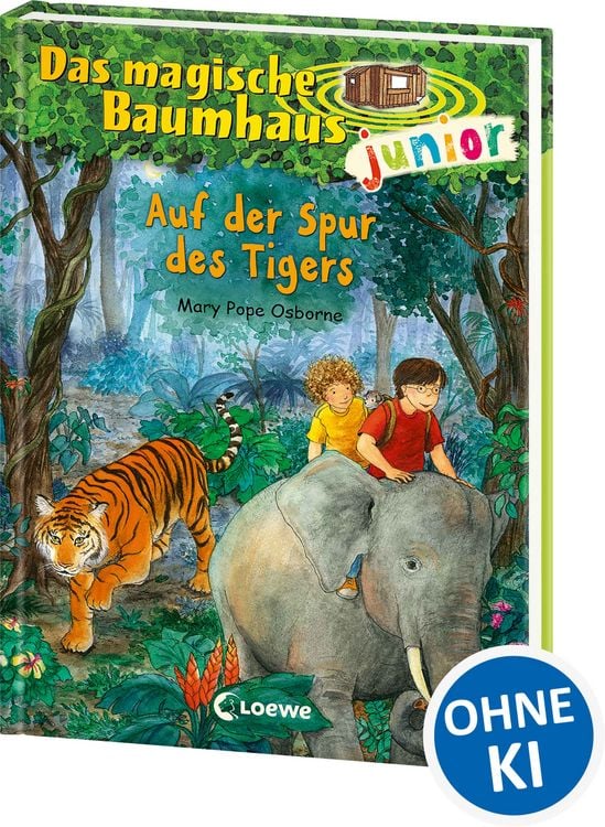 Produktbild: Das magische Baumhaus junior (Band 17) - Auf der Spur des Tigers