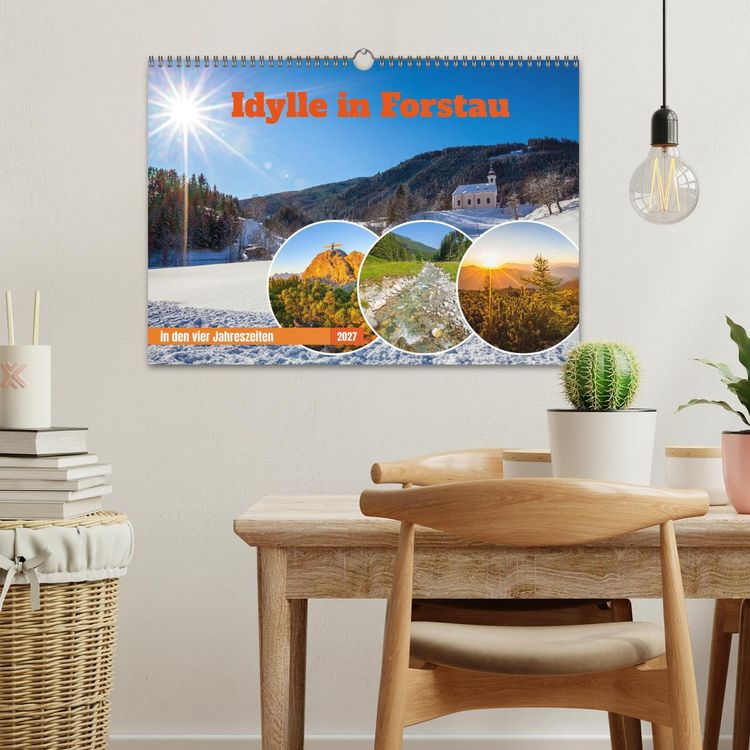 Produktbild: Idylle in Forstau (Wandkalender 2027 DIN A3 quer), CALVENDO Monatskalender