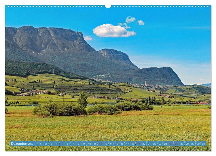 Produktbild: Rund um den Kalterer See (hochwertiger Premium Wandkalender 2027 DIN A2 quer), Kunstdruck in Hochglanz
