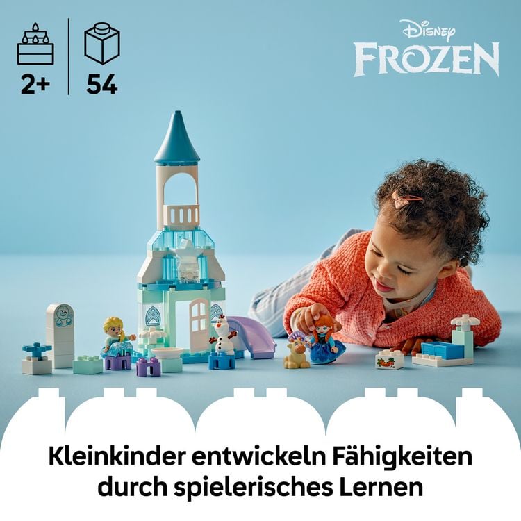 Produktbild: LEGO DUPLO | Disney Annas und Elsas Party im Eispalast, Spielzeug 10455