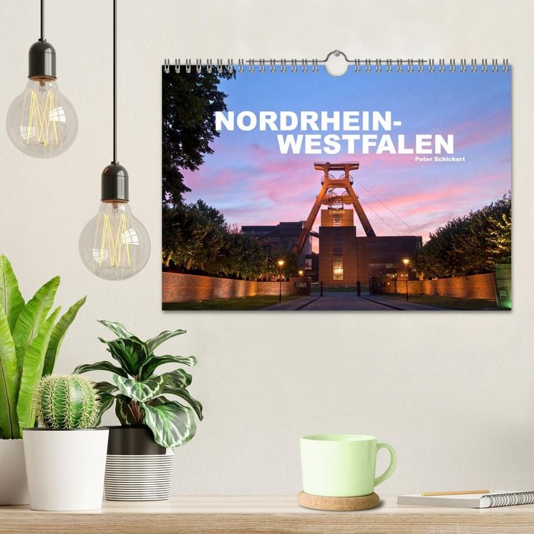 Produktbild: Nordrhein-Westfalen (Wandkalender 2026 DIN A4 quer), CALVENDO Monatskalender