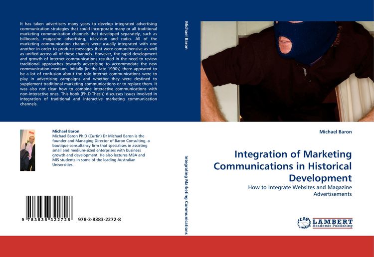 Produktbild: Integration of Marketing Communications in Historical Development