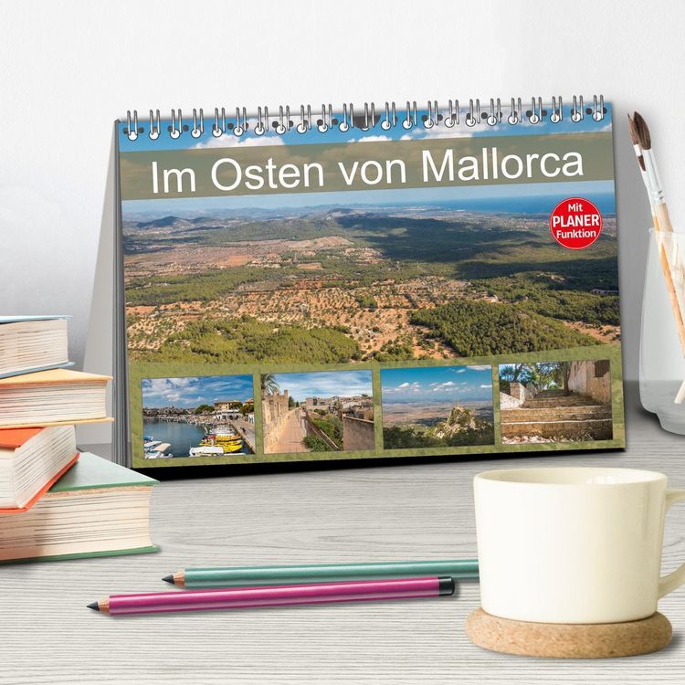 Produktbild: Im Osten von Mallorca (Tischkalender 2026 DIN A5 quer), CALVENDO Monatskalender