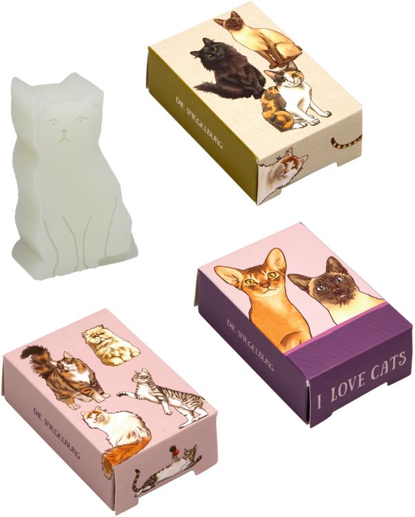 Produktbild: Kl. Handseife Katzen - I love cats (cats & dogs), sort.i.D.