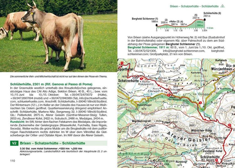 Produktbild: ROTHER Wanderf&uuml;hrer Dolomiten H&ouml;henwege 1-3