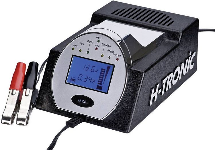 Produktbild: H-Tronic Bleiakku-Ladeger&auml;t HTDC 5000 12V Ladestrom (max.) 5A