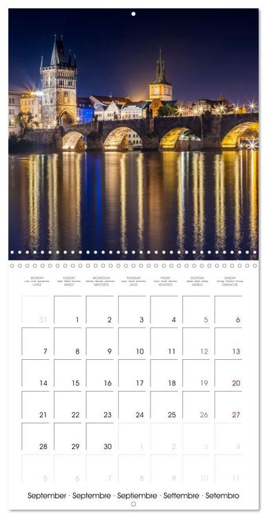 Produktbild: PRAGUE Highlights (Wall Calendar 2026 12 &times; 12 Inch) CALVENDO 12 Month Wall Calendar