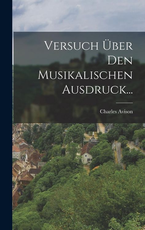 Produktbild: Versuch &Uuml;ber den Musikalischen Ausdruck...