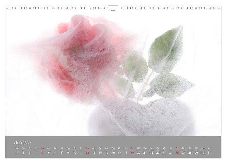 Produktbild: Floral (Wandkalender 2026 DIN A3 quer), CALVENDO Monatskalender
