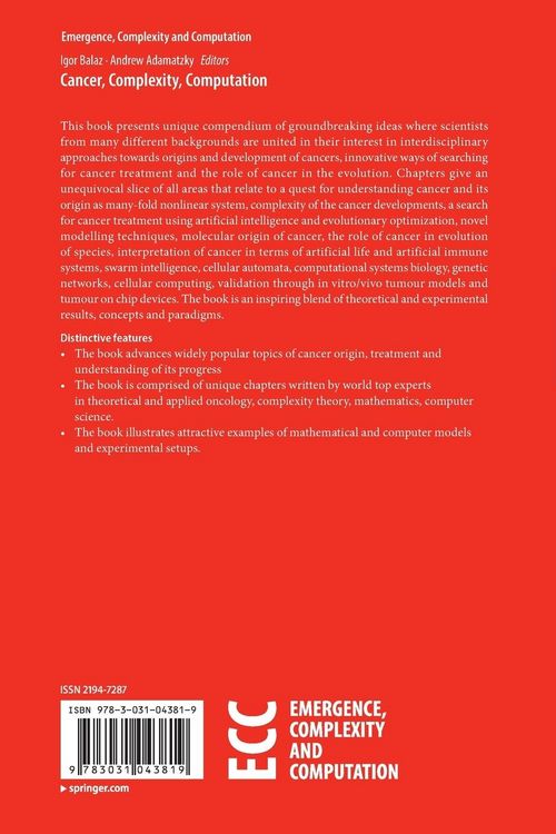 Produktbild: Cancer, Complexity, Computation
