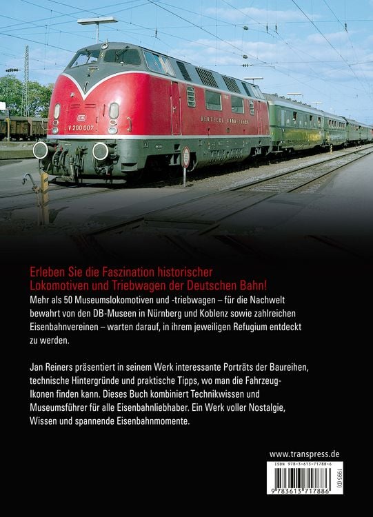 Produktbild: Historische Loks und Triebwagen der Deutschen Bahn AG