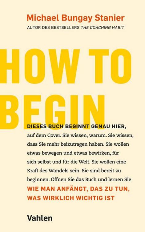 Produktbild: How to begin