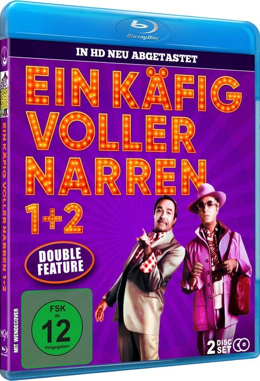 Produktbild: Ein K&auml;fig voller Narren 1+2 Box-Edition [2 BRs]