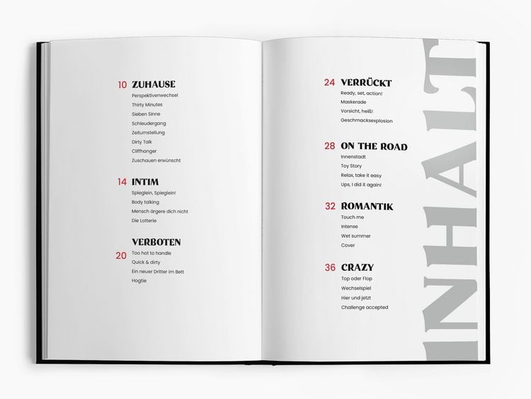 Produktbild: Memories2Make® Dirty Adventures Challengebuch für Paare