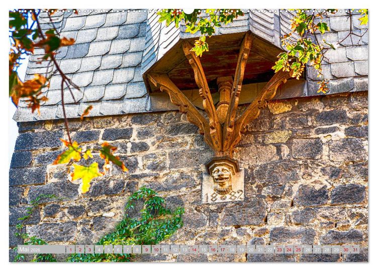 Produktbild: Quedlinburg - 1000 Jahre Geschichte im Harz (Wandkalender 2026 DIN A2 quer), CALVENDO Monatskalender