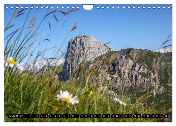 Produktbild: Rund um den Thunersee (Wandkalender 2026 DIN A4 quer), CALVENDO Monatskalender