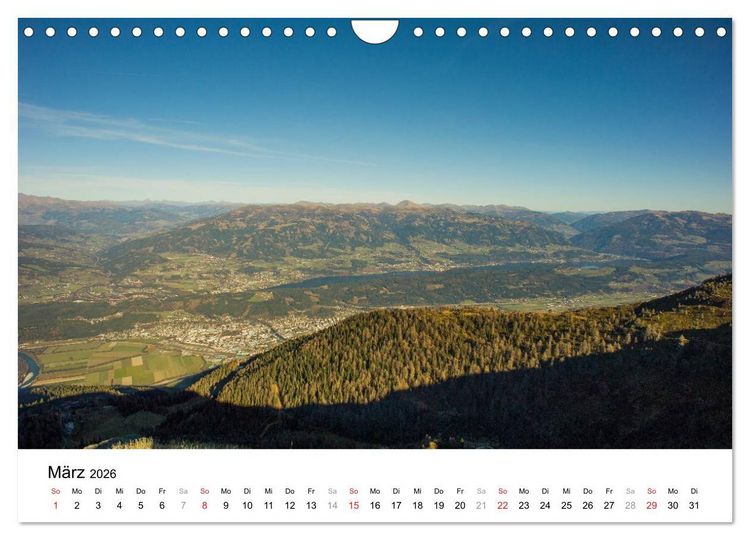 Produktbild: Unbekanntes K&auml;rnten (Wandkalender 2026 DIN A4 quer), CALVENDO Monatskalender