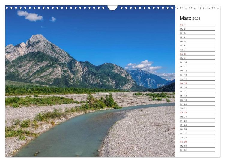Produktbild: Friaul-Julisch Venetien - zwischen Alpen und Adria (Wandkalender 2026 DIN A3 quer), CALVENDO Monatskalender