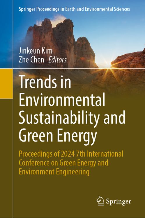 Produktbild: Trends in Environmental Sustainability and Green Energy
