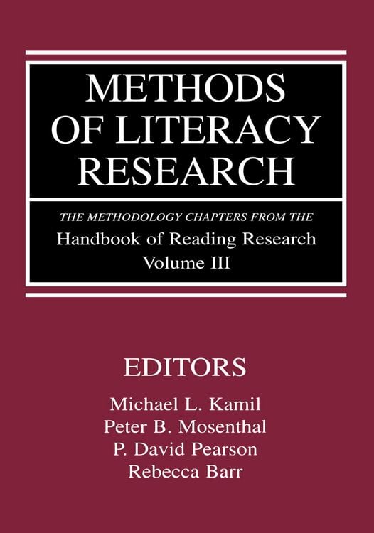 Produktbild: Methods of Literacy Research