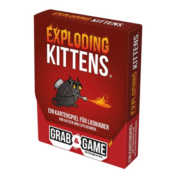 Bild vom Artikel Exploding Kittens: Grab & Game vom Autor Matthew Inman