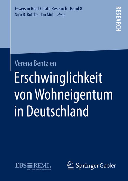 Produktbild: Erschwinglichkeit von Wohneigentum in Deutschland