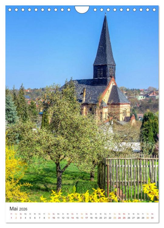 Produktbild: Die Stadt Hettstedt (Wandkalender 2026 DIN A4 hoch), CALVENDO Monatskalender