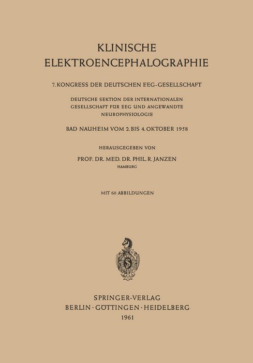 Produktbild: Klinische Elektroencephalographie