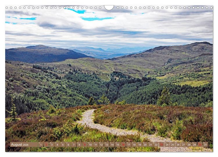 Produktbild: Urlaub in Schottland (Wandkalender 2026 DIN A3 quer), CALVENDO Monatskalender