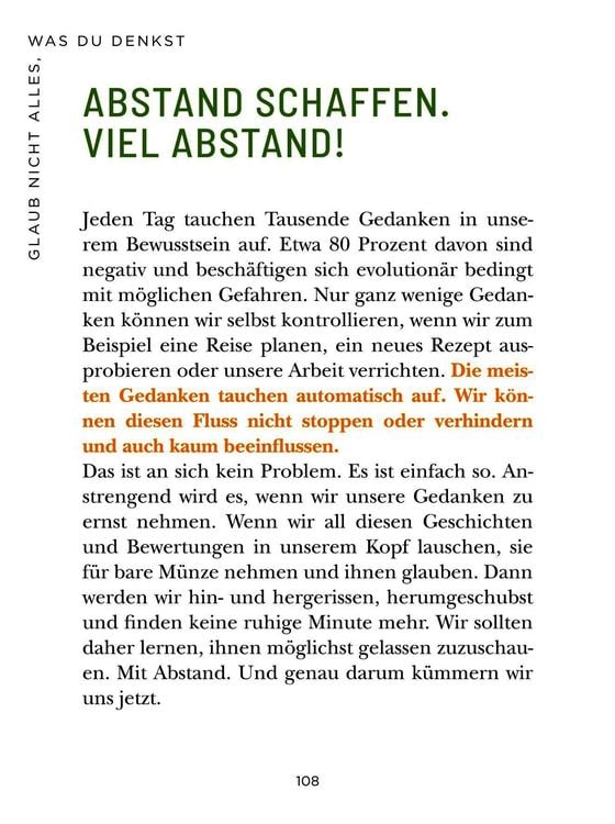 Produktbild: Die 1-Minuten-Strategie gegen Overthinking