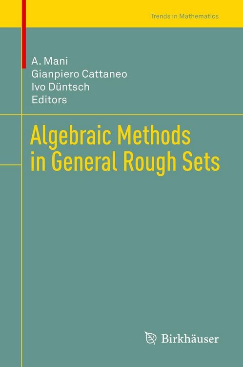 Produktbild: Algebraic Methods in General Rough Sets