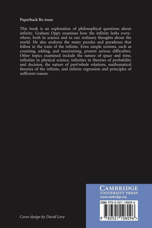 Produktbild: Philosophical Perspectives on Infinity