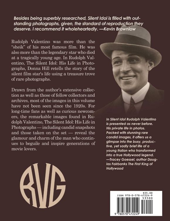 Produktbild: Rudolph Valentino The Silent Idol