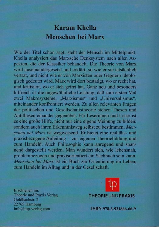 Produktbild: Karl Marx - Leben und Werk / Menschen bei Marx