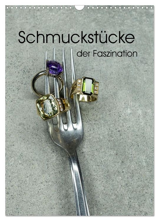 Produktbild: Schmuckst&uuml;cke der Faszination (Wandkalender 2026 DIN A3 hoch), CALVENDO Monatskalender