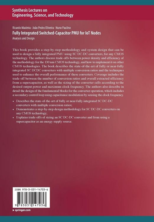 Produktbild: Fully Integrated Switched-Capacitor PMU for IoT Nodes