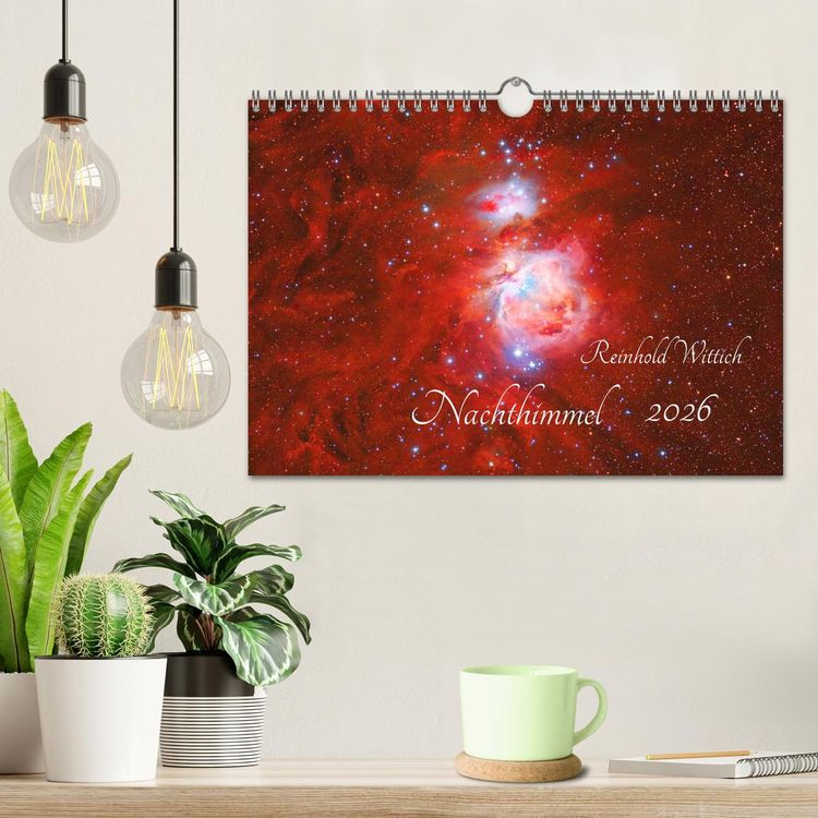 Produktbild: Nachthimmel (Wandkalender 2026 DIN A4 quer), CALVENDO Monatskalender