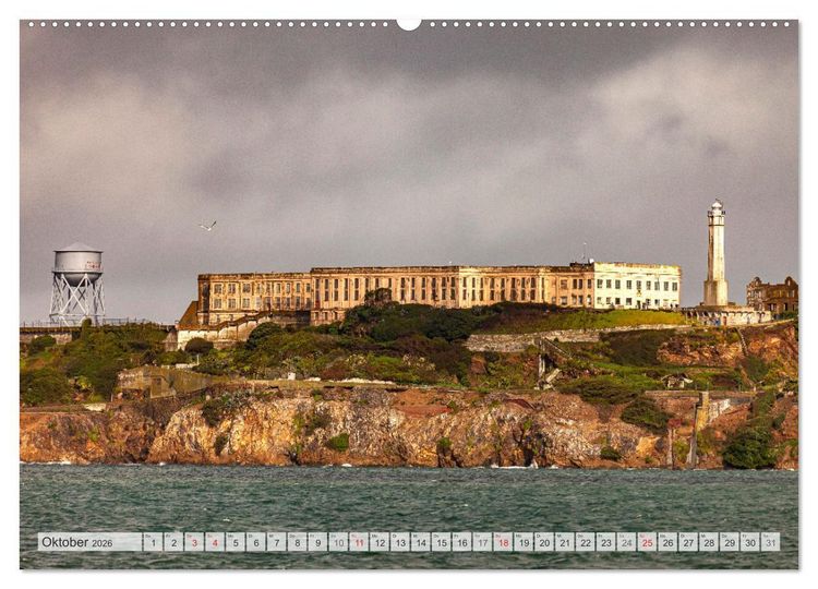 Produktbild: Kalifornien - USA - San Francisco (Wandkalender 2026 DIN A2 quer), CALVENDO Monatskalender