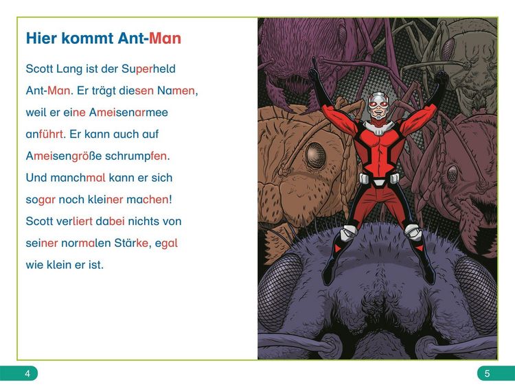 Produktbild: SUPERLESER! MARVEL Ant-Man und Wasp Superstarkes Heldenteam